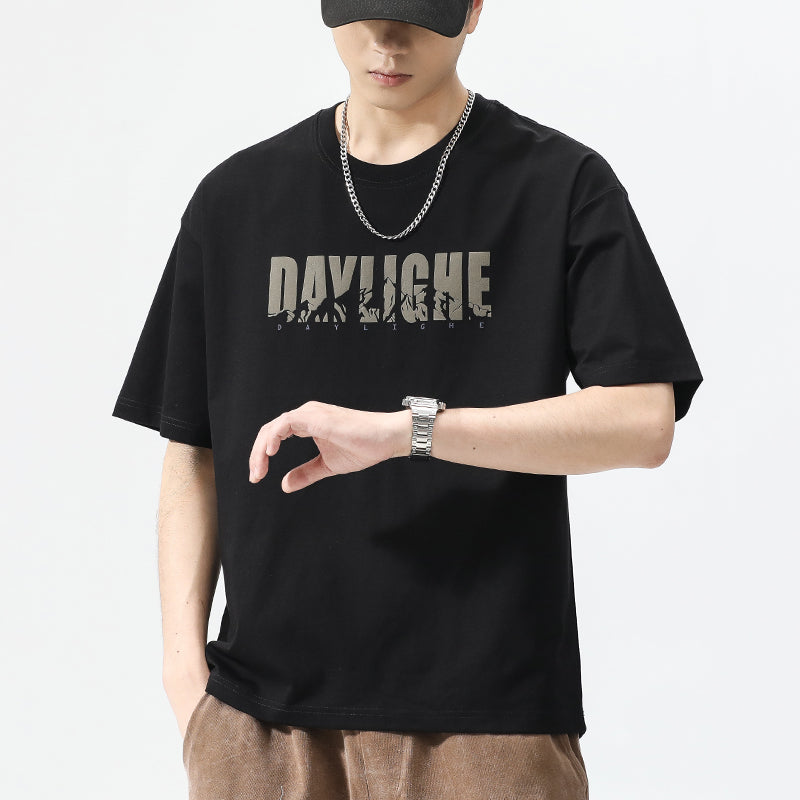 Cooling Ice Silk Men's T-Shirt - Breathable Summer Tee