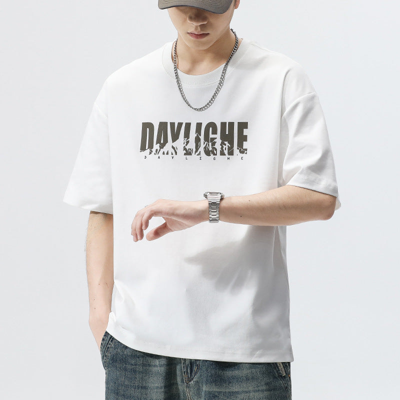 Cooling Ice Silk Men's T-Shirt - Breathable Summer Tee