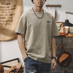 Men's Heavyweight Cotton T-Shirt - 260gsm Durable Tee
