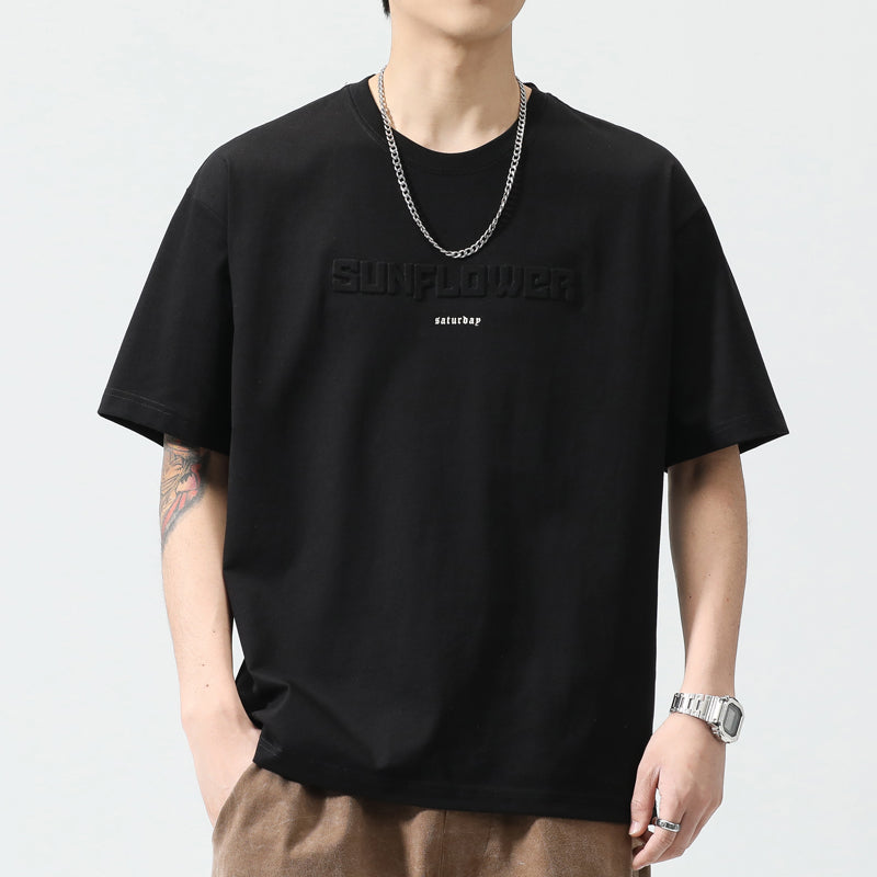 Cooling Ice Silk Men's T-Shirt - Breathable Summer Tee