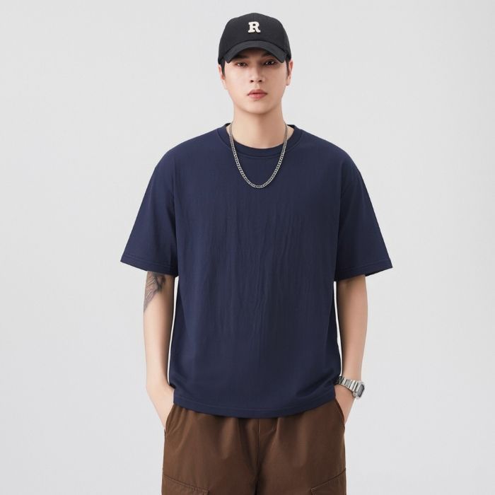 Cooling Ice Silk Men's T-Shirt - Breathable Summer Tee