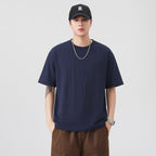 Cooling Ice Silk Men's T-Shirt - Breathable Summer Tee