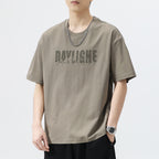 Cooling Ice Silk Men's T-Shirt - Breathable Summer Tee