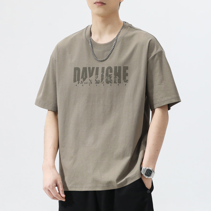 Cooling Ice Silk Men's T-Shirt - Breathable Summer Tee