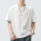 Cooling Ice Silk Men's T-Shirt - Breathable Summer Tee