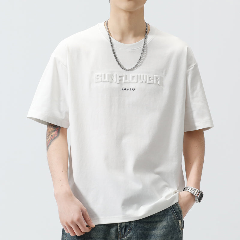 Cooling Ice Silk Men's T-Shirt - Breathable Summer Tee