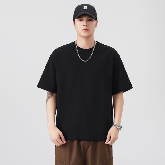 Cooling Ice Silk Men's T-Shirt - Breathable Summer Tee