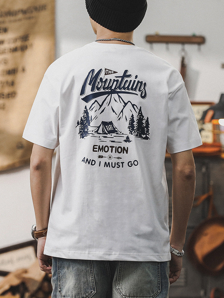 Men's Heavyweight Cotton T-Shirt - 260gsm Durable Tee