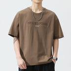 Cooling Ice Silk Men's T-Shirt - Breathable Summer Tee
